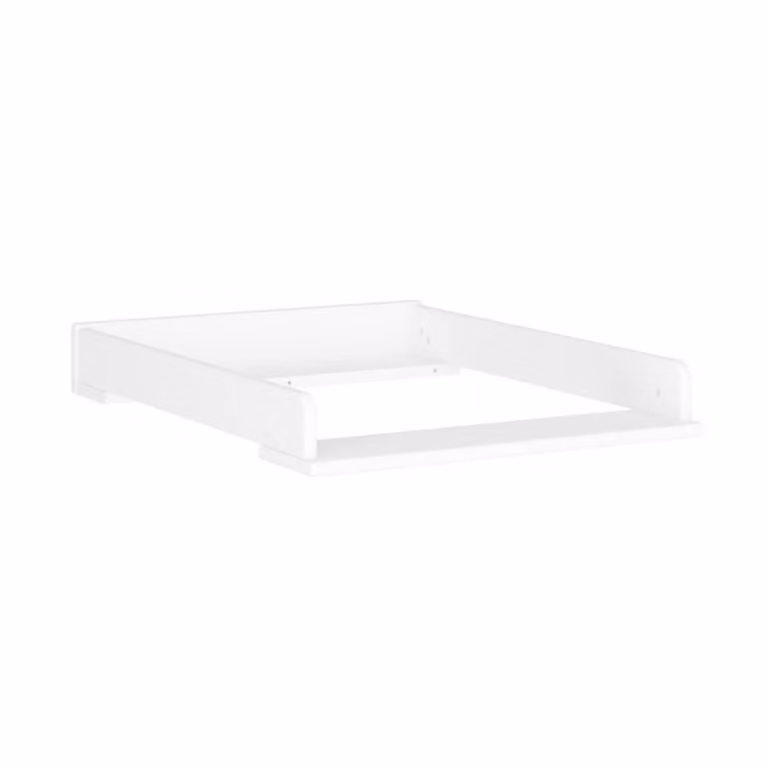 Cambiador Marylou Bellamy en color blanco fabricado en MDF y paneles laminados para habitación infantil