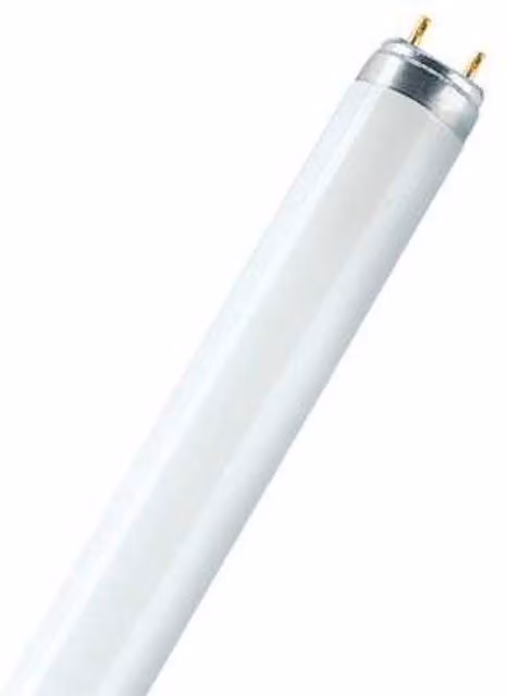 Tubo fluorescente lineal Osram 36W 827 de luz blanca cálida, longitud: 1 m