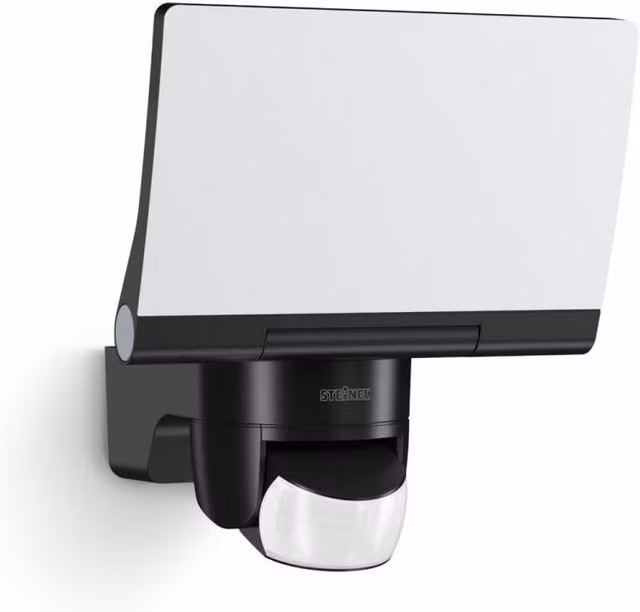 Proyector LED exterior Steinel Xled Home 2 con detector de movimiento en color negro