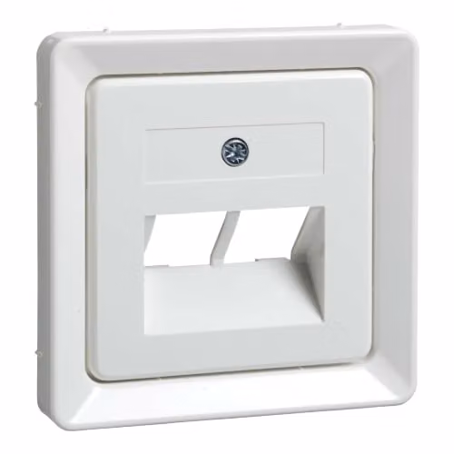 Interruptor de superficie Elso 503664 en color blanco con protección IP20 y acabado en plástico