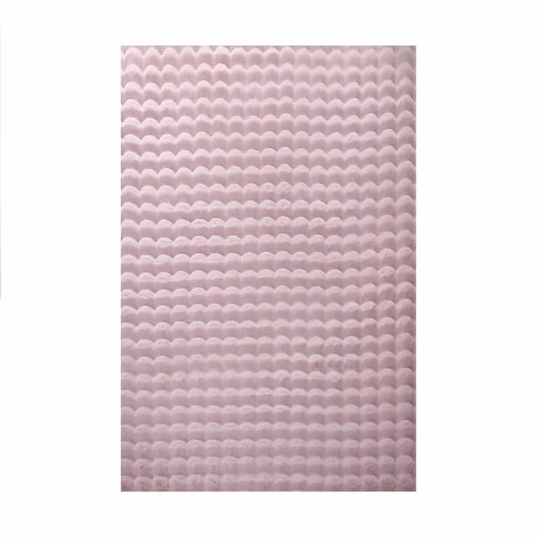 Alfombra moderna de diseño abstracto Nazar en color rosa, An x P: 200 x 290 cm