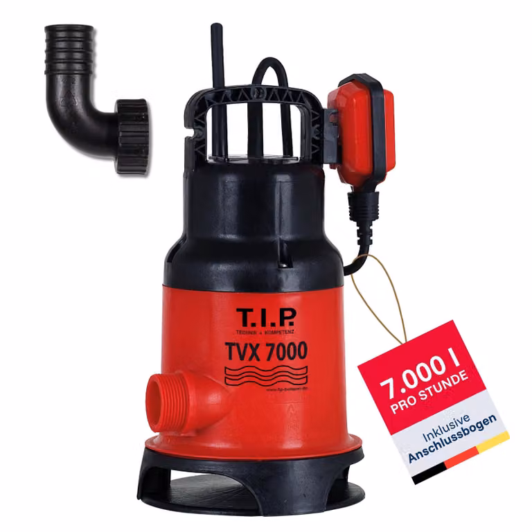 Bomba de inmersión para aguas residuales T.I.P. modelo TVX 7000