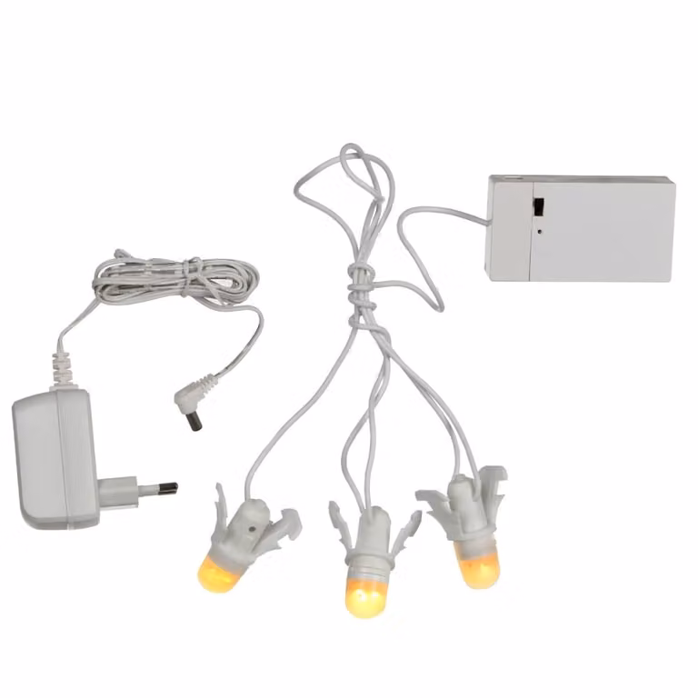 Pueblo navideño Luville Originals con luz LED blanco cálido
