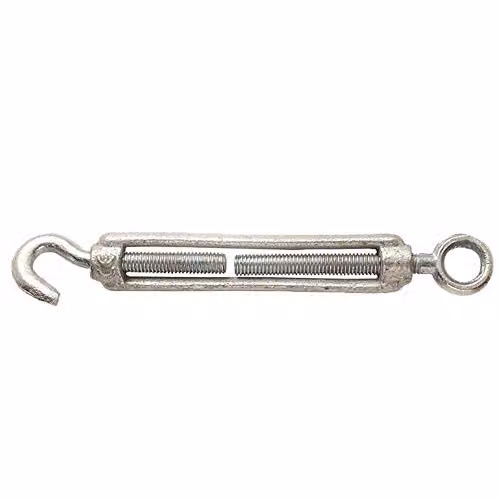 Tensor galvanizado Posamo M8x110 de acero color plata (Pack de 10 unidades)