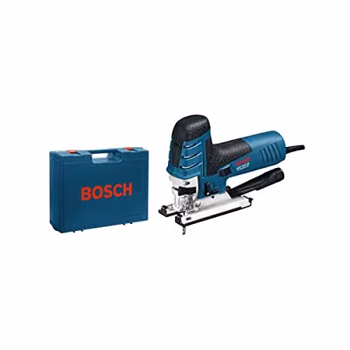 Sierra de calar profesional Bosch GST 150 CE de 780 W con maletín y sistema de aspiración