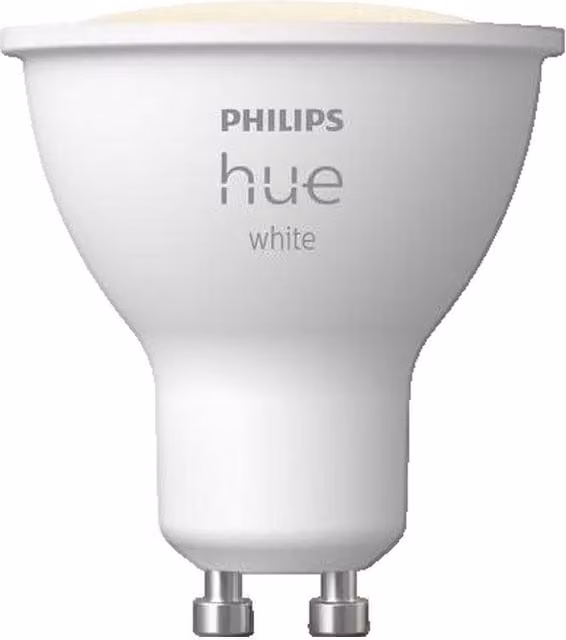 Bombilla LED Inteligente Philips Hue White GU10 de luz blanca cálida y regulable