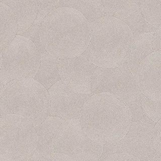 Papel pintado de vellón Hygge 3 de A.S. Création con diseño geométrico abstracto en color beige y gris, An/Al: 10,05 x 0,53 m