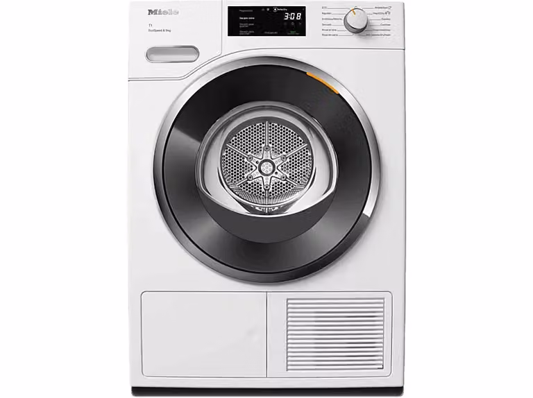Secadora de bomba de calor Miele TWH 780WP con WiFi y control por App, 9 kg, Blanco