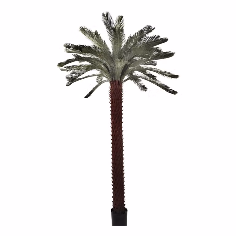 Palmera artificial NIYLO verde An/P/Al: 180 x 180 x 300 cm