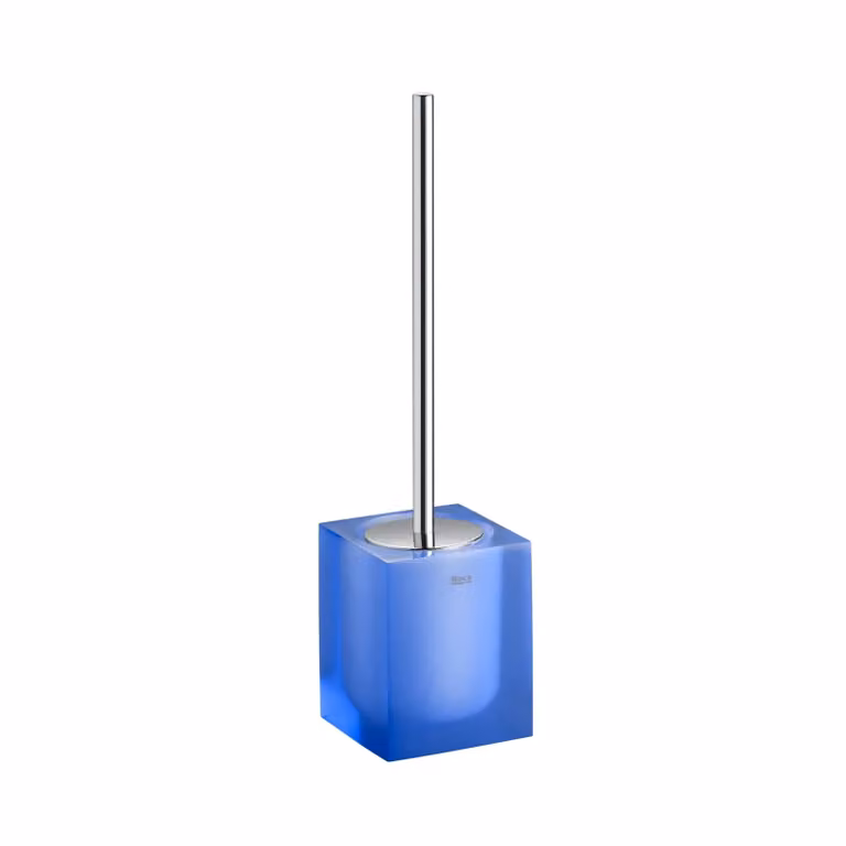 Escobillero de suelo Roca Ice Azul con cepillo de plástico