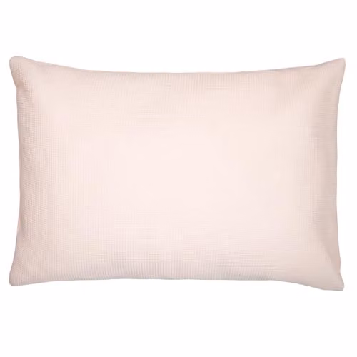Funda de almohada Sevira Kids para niños de algodón reversible y transpirable, color rosa, 50 x 70 cm
