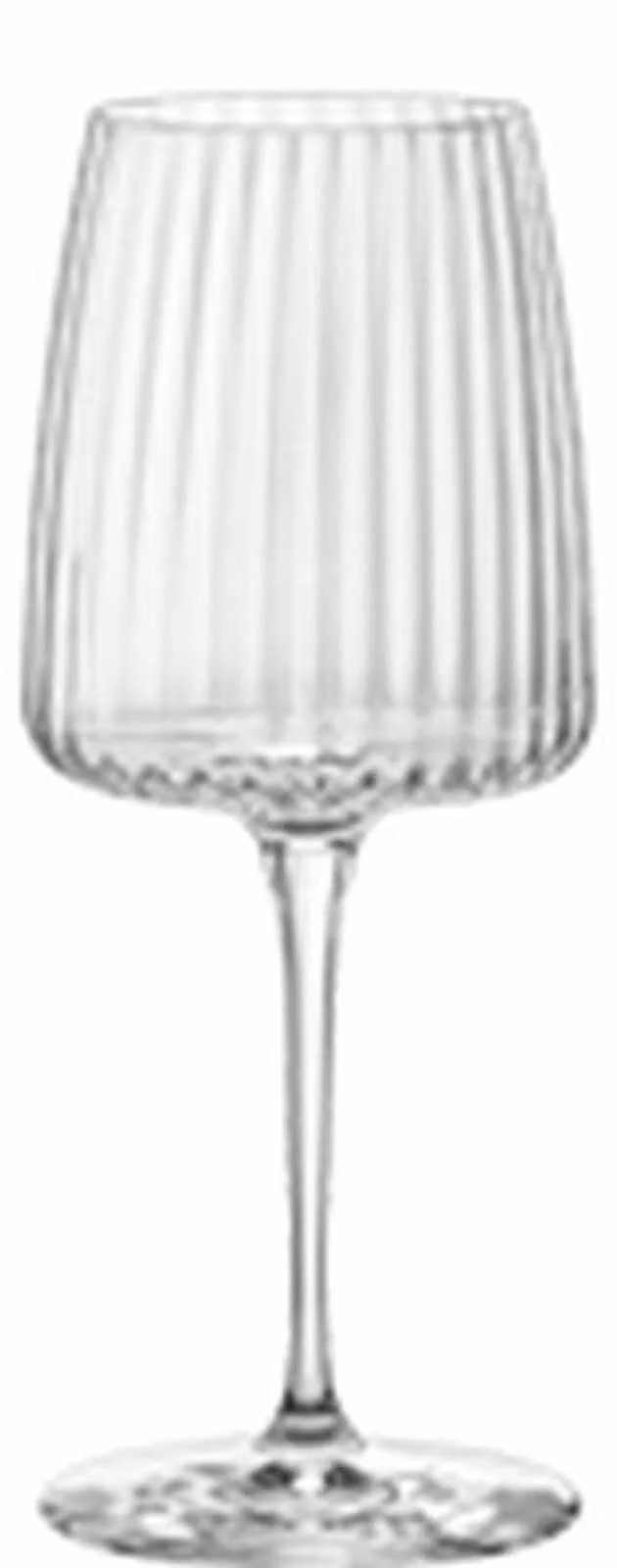 Set de 6 vasos de cristal Bormioli para vino blanco, transparentes, capacidad de 0,374 l cada uno