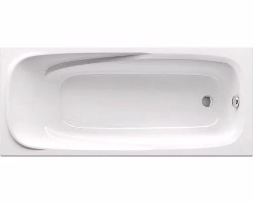 Bañera rectangular RAVAK Vanda II en color blanco nieve, An/P/Al: 160 x 70 cm