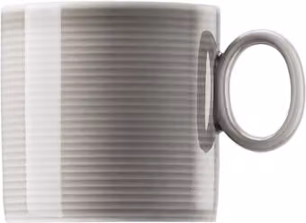 Taza de café Loft de Rosenthal Thomas en color gris Moon Grey de porcelana