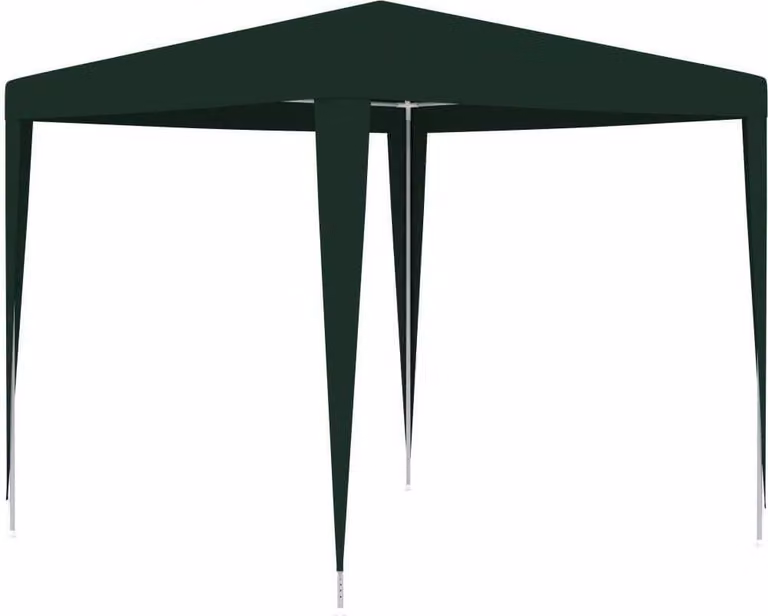 Carpa profesional Syfax para fiestas color verde de 2,5 x 2,5 m