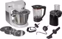 Robot de cocina Bosch Serie 6 MUMS6EW22 de 1600 W en blanco y acero inoxidable con capacidad de 5,5 l
