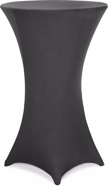 Funda elástica Detex para mesa de pie bistro en color antracita, Diámetro: 70 cm