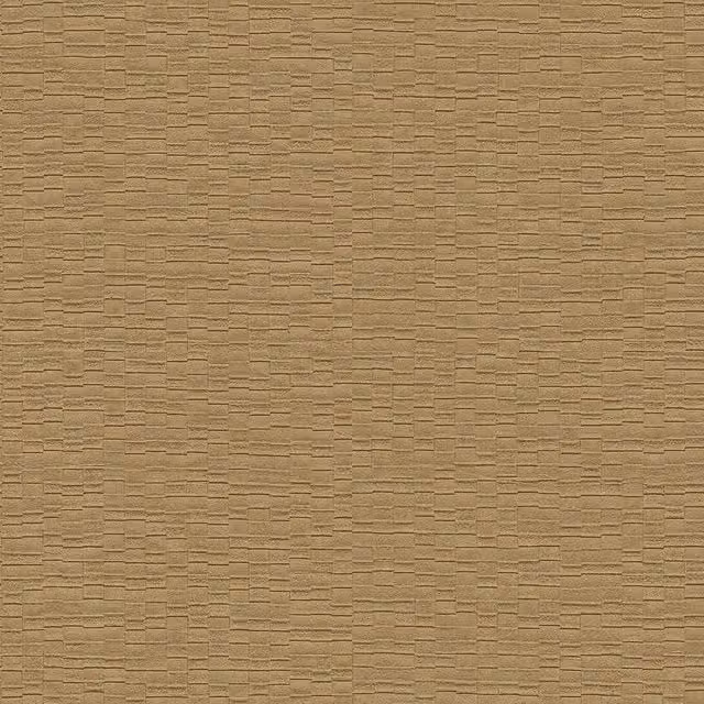 Papel pintado vinílico Profhome Lc522306-di con efecto metálico y textura gofrada en colores oro, bronce y pardo-verdoso de 5,33 m2