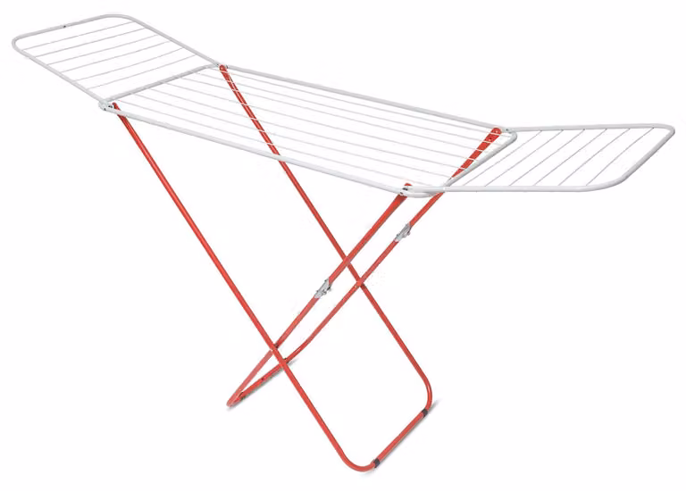 Tendedero de acero primavera de 20 m en color rojo de COM-FORT HOUSE
