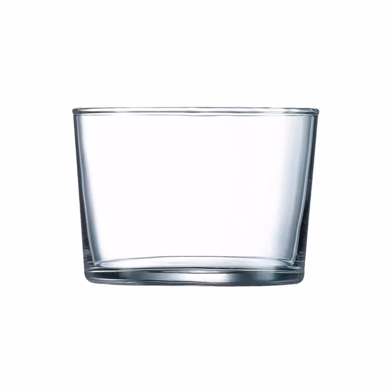 Set de 12 vasos bajos Ruta de Luminarc en vidrio transparente de 230 ml