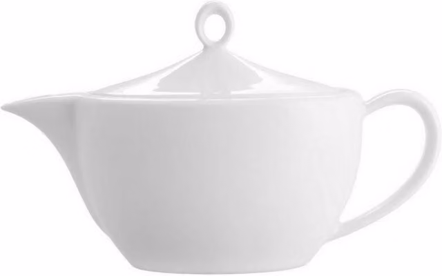 Tetera Broadway White de porcelana Vista Alegre en color blanco