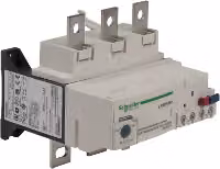 Relé de protección térmica Schneider Electric Tesys Lrd Clase 10 90-150A Lr9d5369 en colores rojo, azul y gris