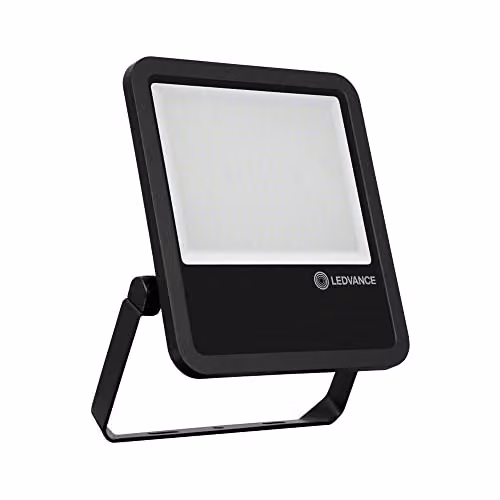 Proyector LED Ledvance FL PFM 165W 4000K Sym 100 BK color negro con 20000 lm y protección IP65