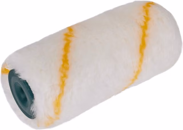 Rodillo de repuesto Stalco Hilo Dorado Universal para pinturas al agua de poliéster en colores blanco y dorado An/P/Al: 10 x 30 x 12 cm