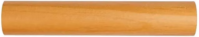 Barra para cortinas Ideas Wood de madera de haya en color marrón, L: 200 cm, Diámetro: 28 mm