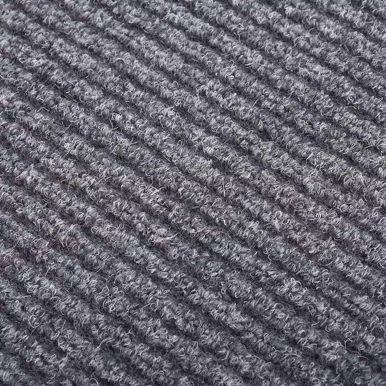Alfombra felpudo atrapasuciedad vidaXL gris de 100 x 100 cm