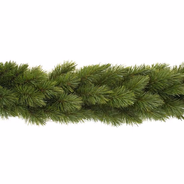 Guirnalda de Navidad Camden de Triumph Tree en color verde con follaje de hojas, An/P/Al: 33 x 33 x 180 cm