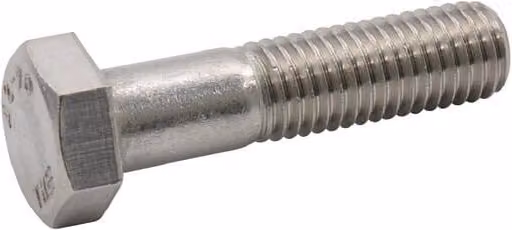 Tornillo Hexagonal Universal de Acero Galvanizado 10.9 M16x140 mm Color Gris/Plata