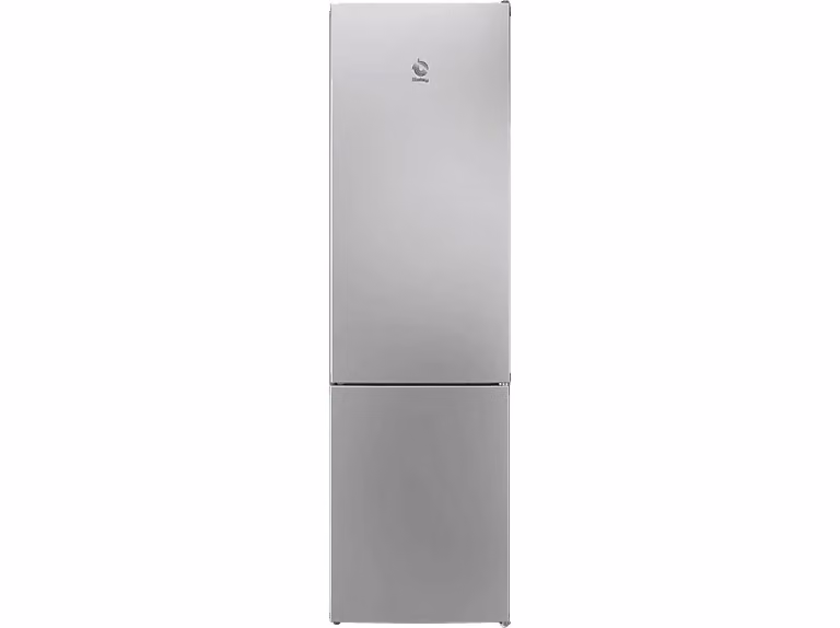Frigorífico combi Balay 3KFE753XI en color plata con tecnología No Frost, capacidad de 368 l y altura de 203 cm