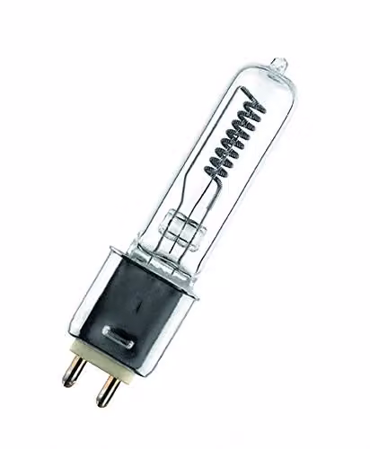 Lámpara halógena Osram transparente con base G9 de 1000W y 240V