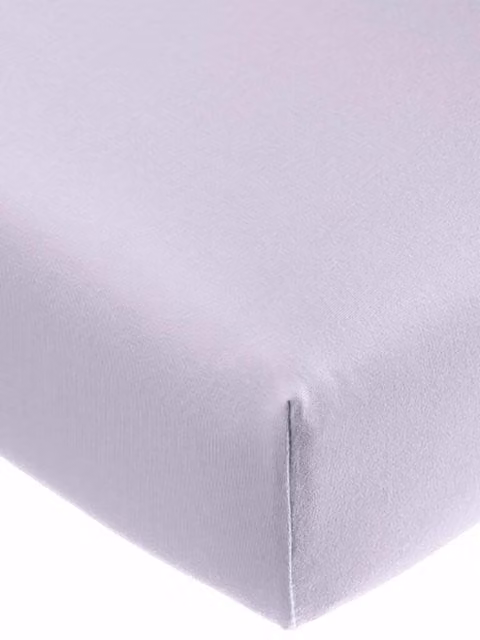 Sábana bajera de jersey de algodón BELLA DONNA de FORMESSE, color lila morado