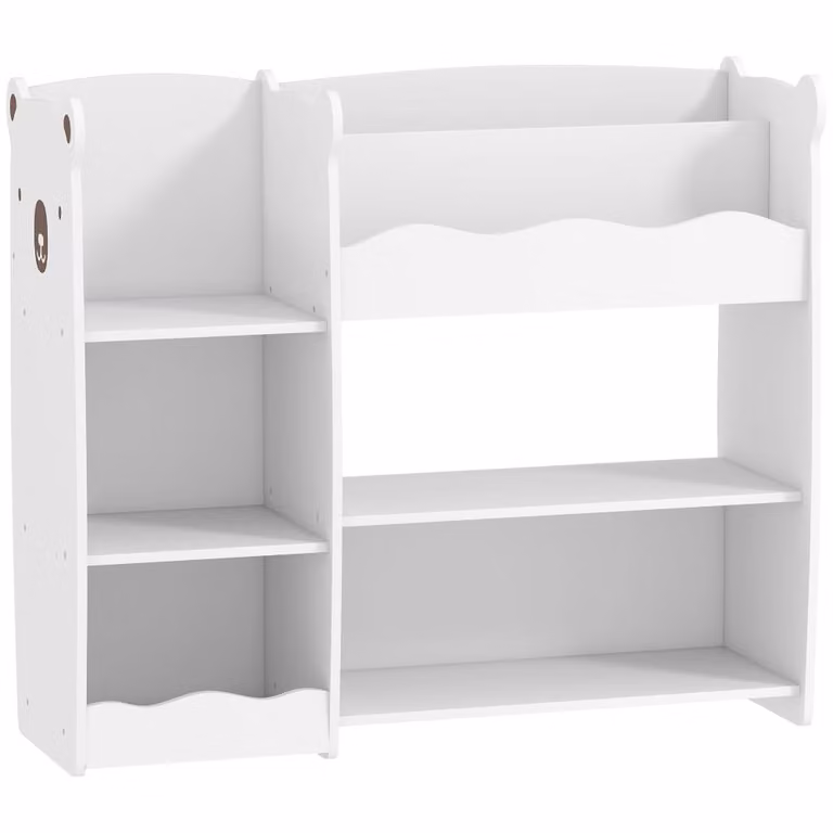 Estantería infantil AIYAPLAY en color blanco, An/P/Al: 92 x 29 x 79 cm