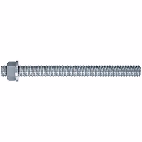 Varilla roscada de acero zincado Fischer FIS A M16x250 para anclaje químico, caja de 10 unidades