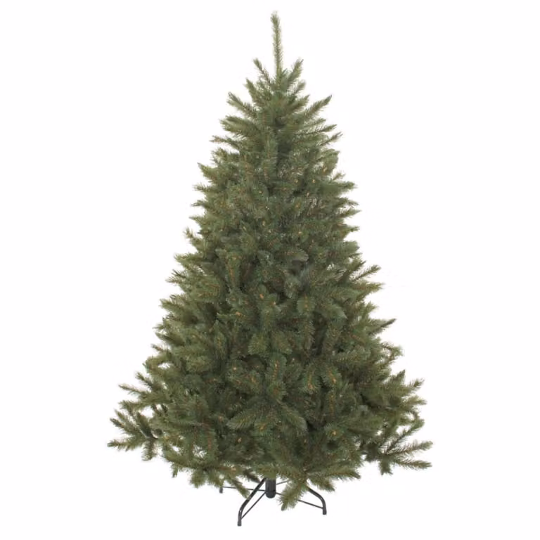 Árbol de Navidad artificial Bristlecone Fir de Triumph Tree, color verde, Altura: 215 cm, Ancho: 127 cm