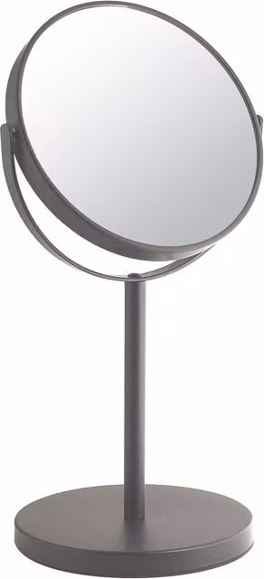 Espejo de aumento bifacial de sobremesa KIAMAMI VALENTINA en color gris