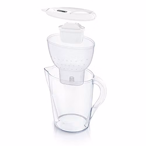 Jarra filtrante de agua Brita Marella White de 2,4 l con 6 filtros Brita Maxtra Pro All-in-1