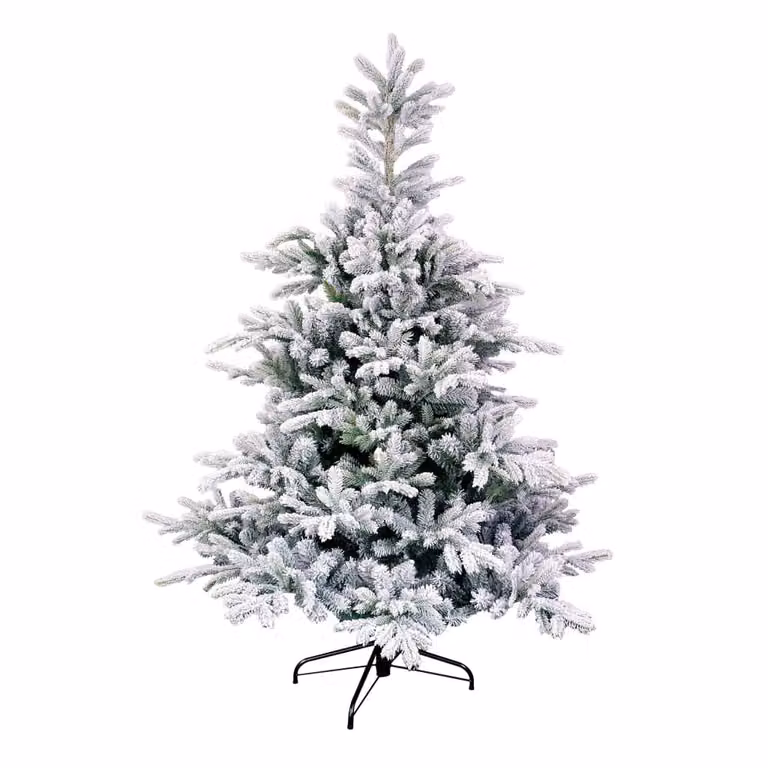 Árbol de Navidad artificial Grimshaw de Black Box Trees, color verde, Al: 215 cm, An: 152 cm, P: 152 cm