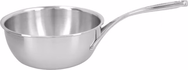 Sartén de saltear cónica Demeyere Atlantis 7 de acero inoxidable color plata, 20 cm
