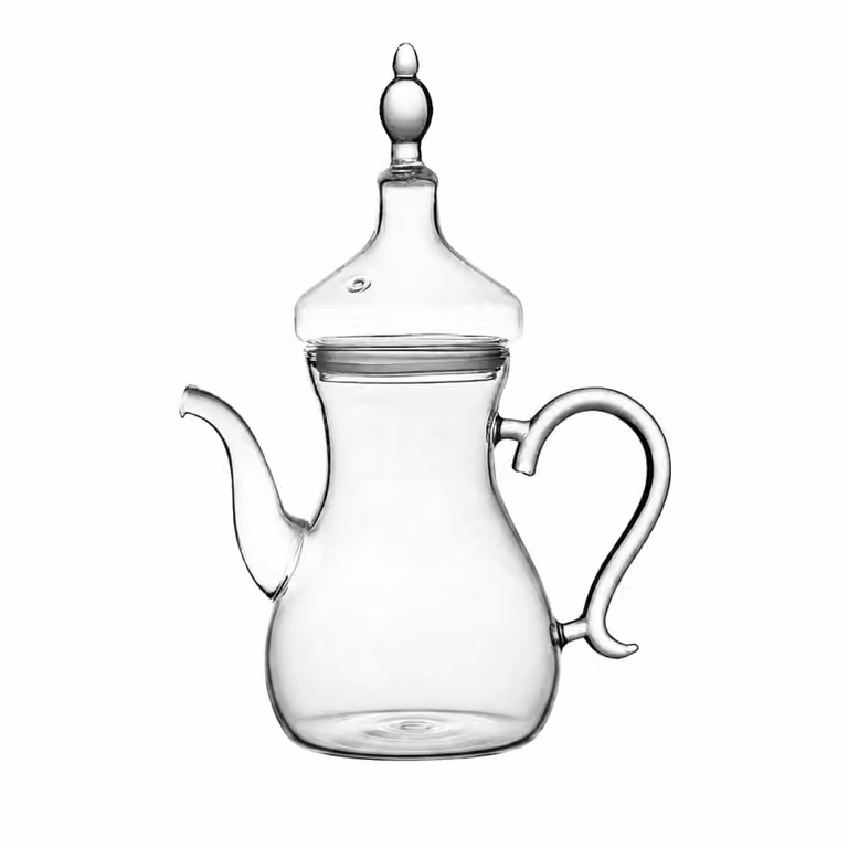 Tetera Aladín Aulica de cristal transparente con capacidad de 900 ml