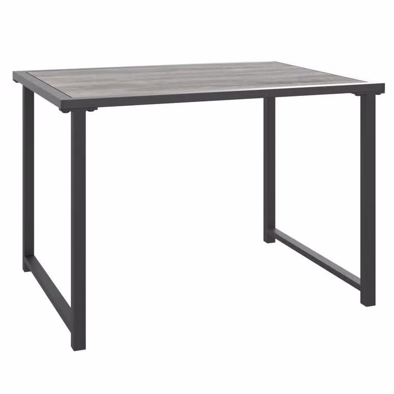 Mesa de jardín Syfax de acero en color gris antracita mate, An/P/Al: 55 x 40 x 37 cm