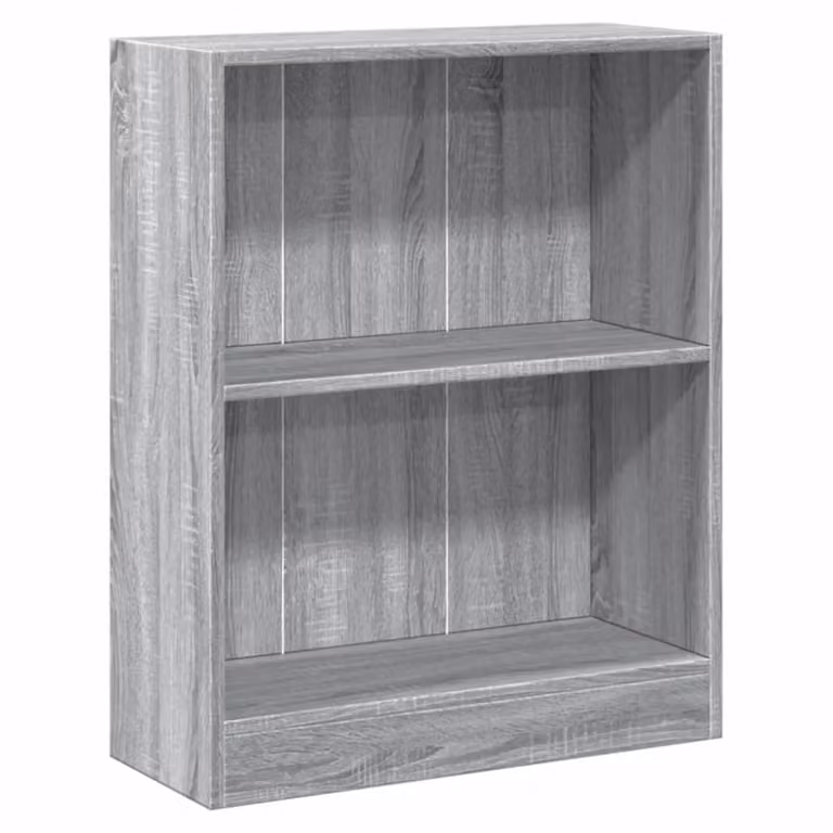Estantería de pared Maison Chic en madera MDF gris con acabado mate y diseño moderno An/P/Al: 60 x 24 x 76 cm