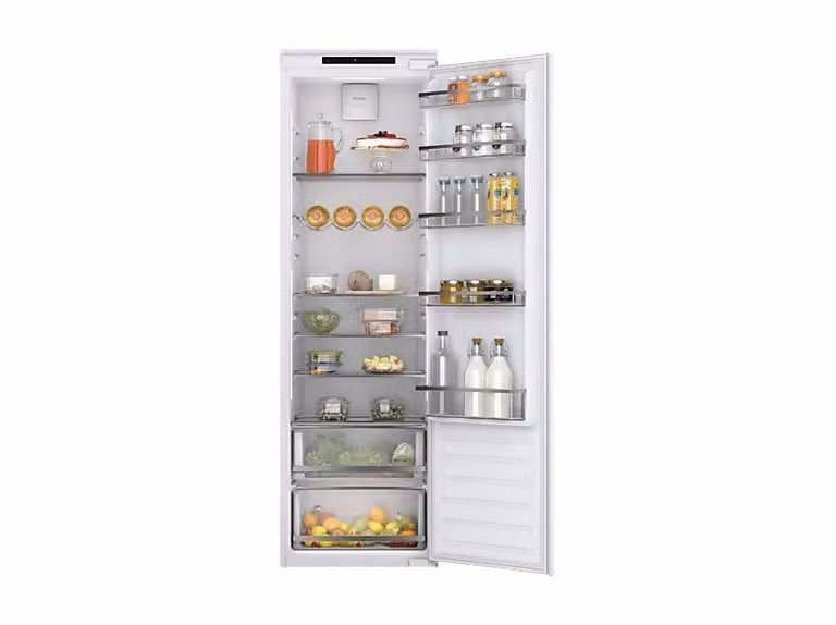 Frigorífico combi integrable Haier HAMS518EW en color blanco, sistema estático, capacidad de 316 l y altura de 177 cm