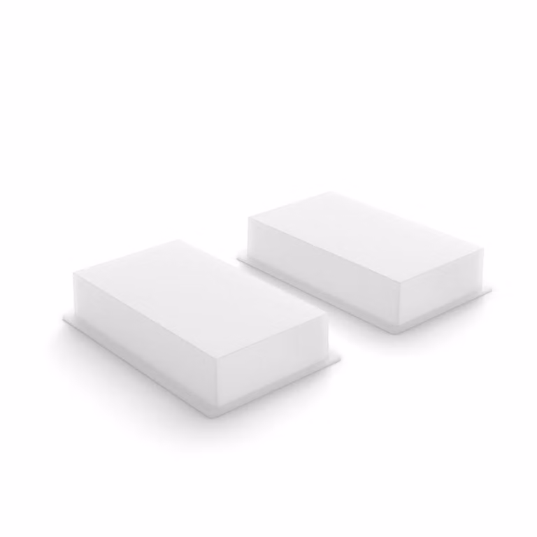 Difusor para poste o pedestal Philips Hue Turaco color blanco de diseño minimalista y forma rectangular