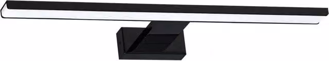 Aplique de pared LED Pinto Milagro para cuadros de 12W en color negro