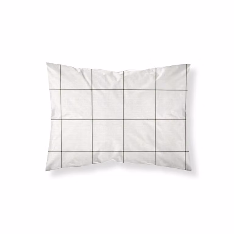 Funda de almohada Muare Home multicolor con diseño de cuadros para adultos, 100% poliéster, An/P/Al: 45 x 110 cm