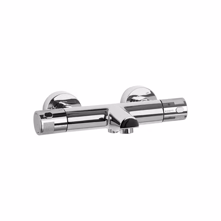 Grifo de baño y ducha termostático Ramon Soler Termotech monomando en acabado cromo
